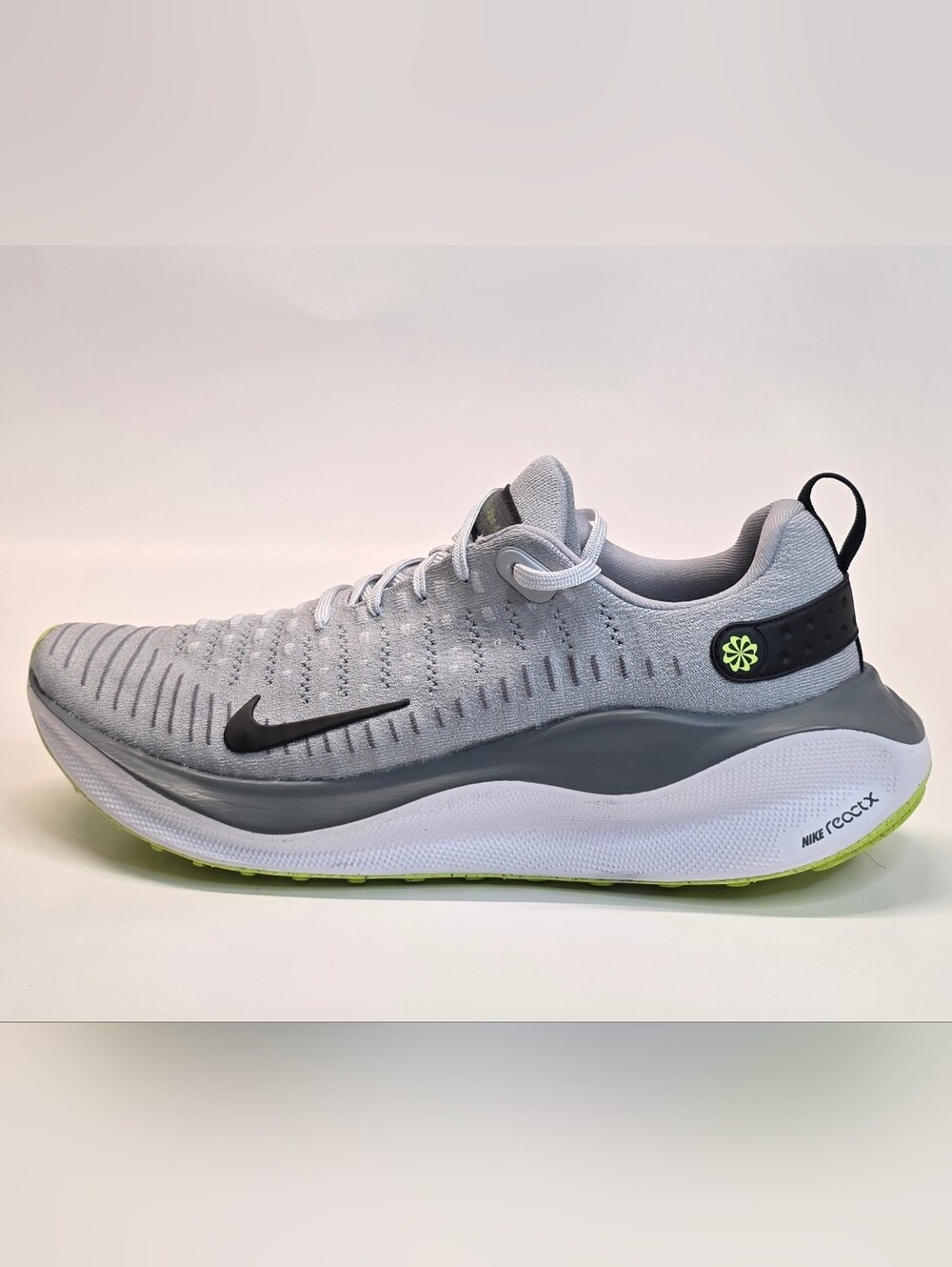 Brand-New Nike ReactX Infinity Run 4 Wolf Running Sneakers Men's Size 11.5